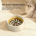 Dual-Mode Slow Feeder Dog & Cat Bowl