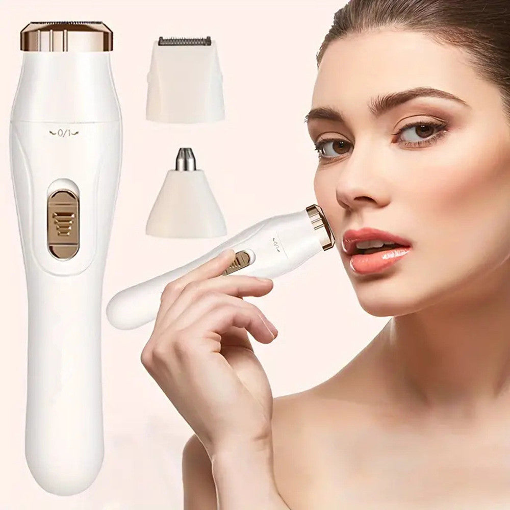 3-in-1 USB Rechargeable Eyebrow & Beard Trimmer