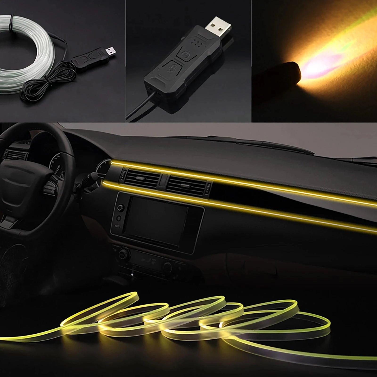 RGB Car LED Light Strip
