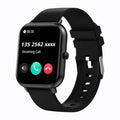 ZL54CJ Square Smart Watch (BT Call, Heart Rate, Waterproof)