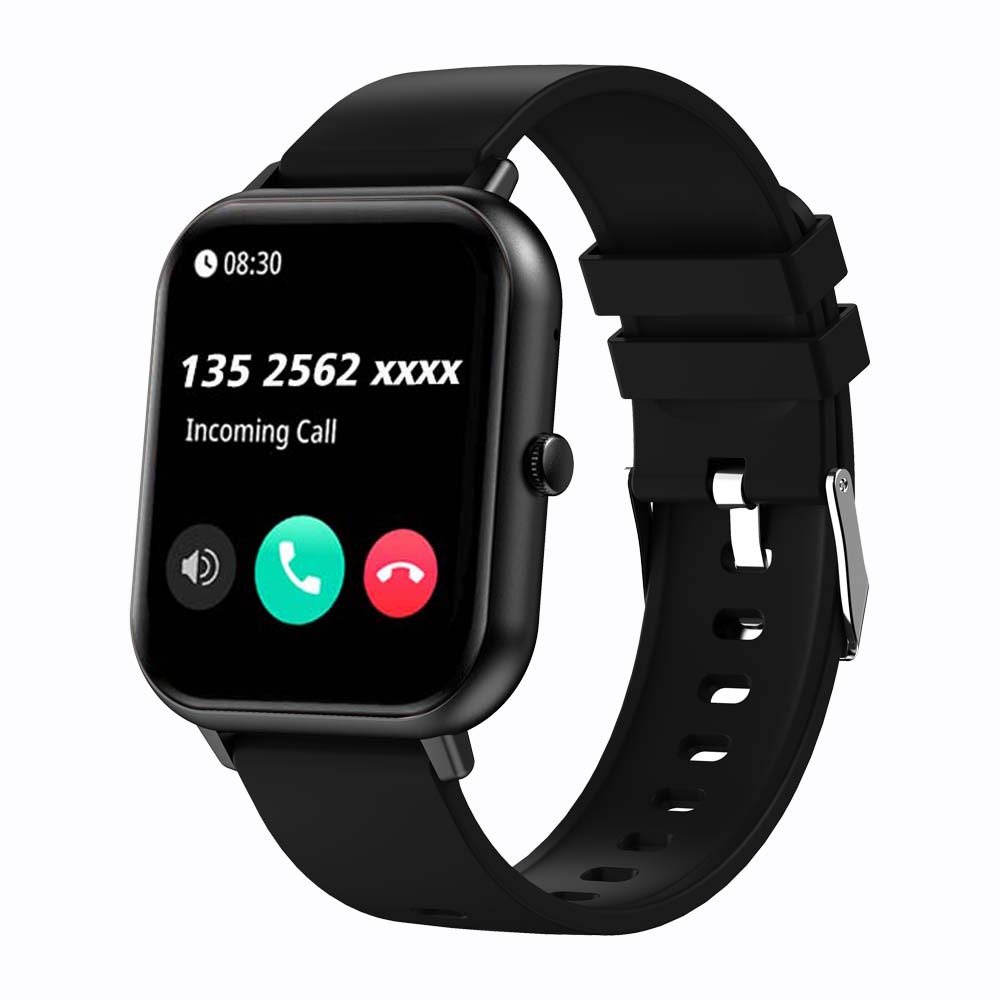 ZL54CJ Square Smart Watch (BT Call, Heart Rate, Waterproof)
